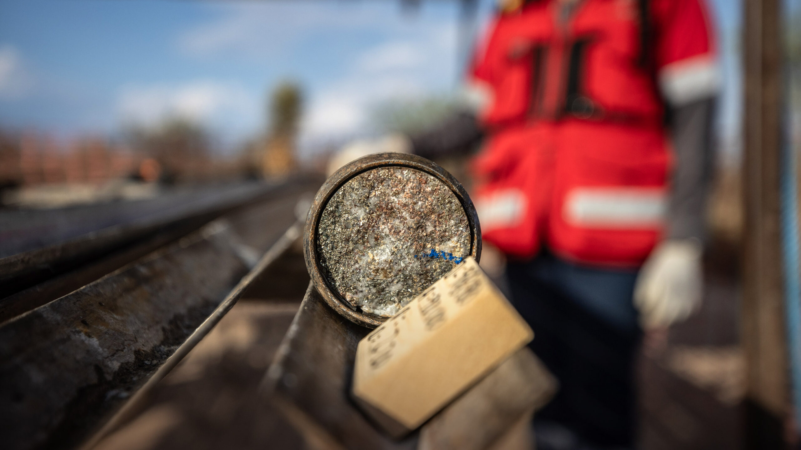 Drill xore from Zone 22, Camino Rojo