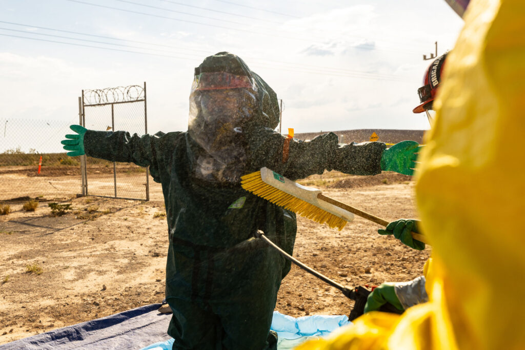 Emergency Response team training