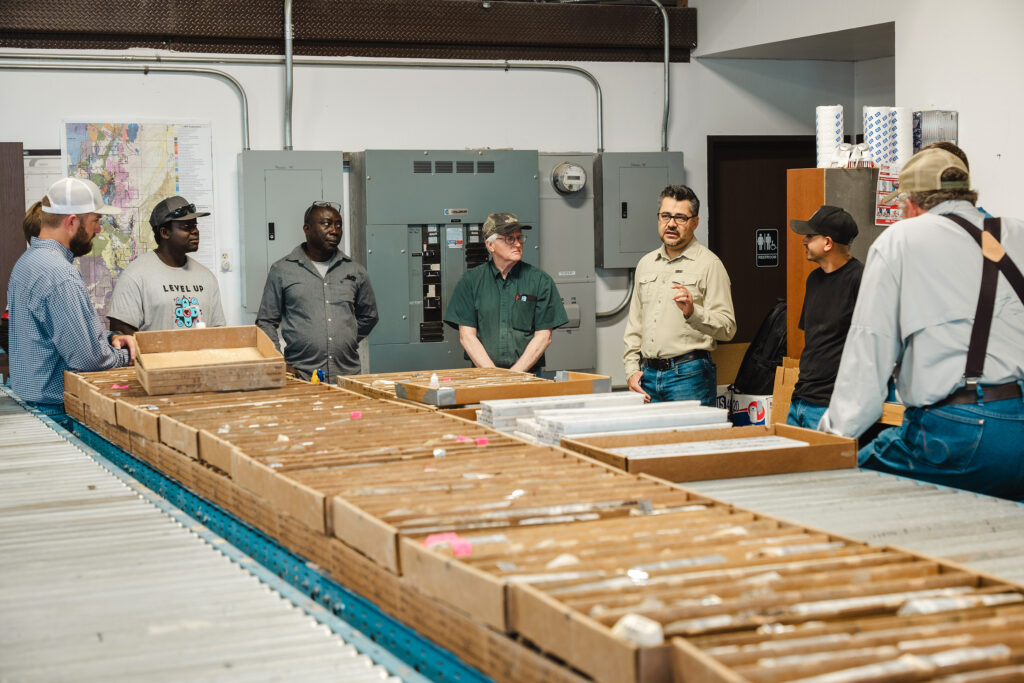 Exploration team at South Railroad