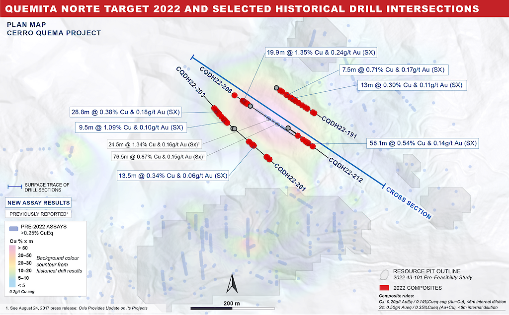 Quemite Norte Target 2022 And Historical Results Plan Map.1024x0