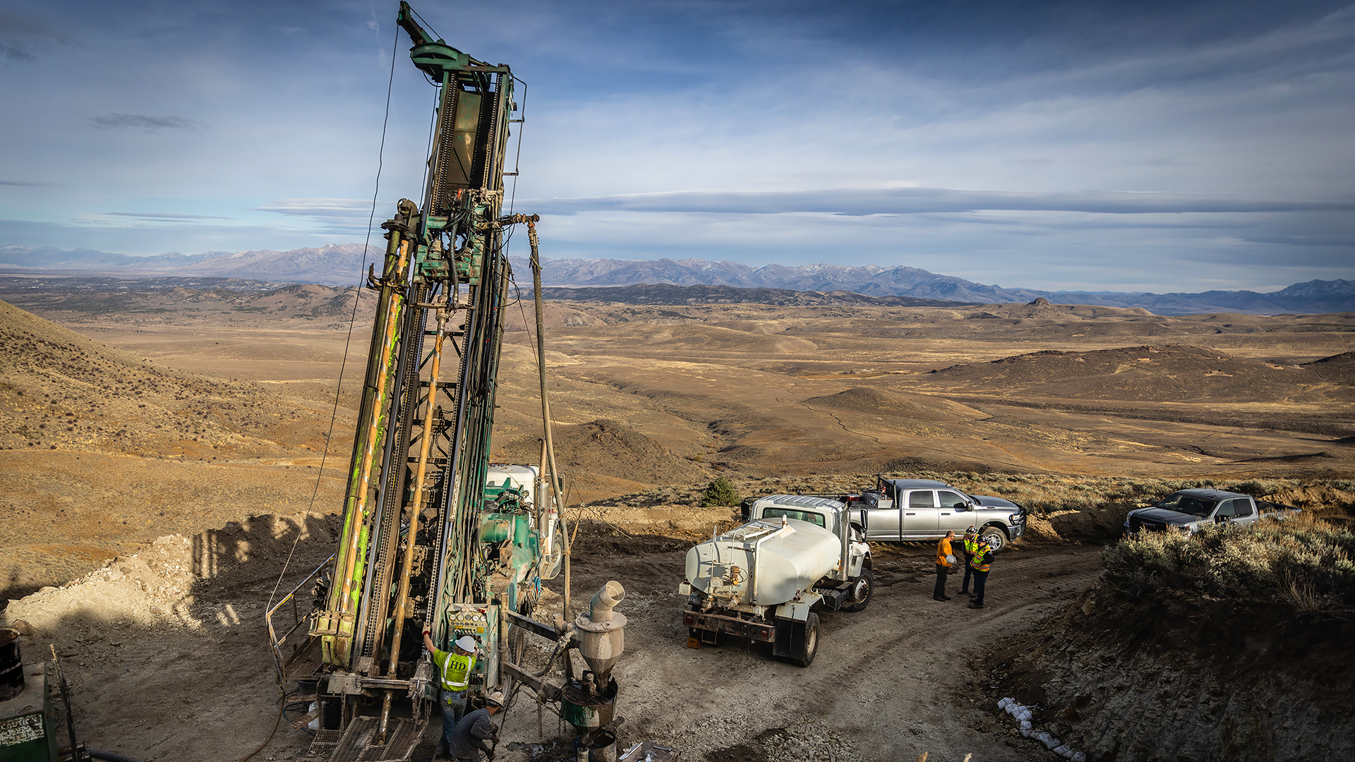 Drill Rig at South Railroad